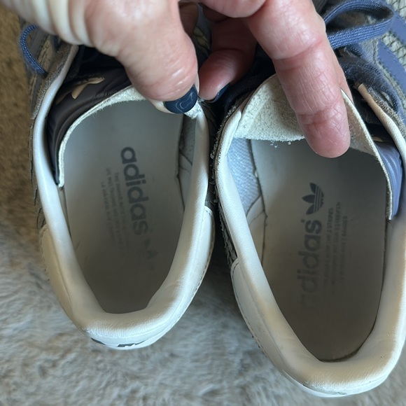 Adidas Gazelle Snake Purple Lavender Sneakers 8 - Picture 9 of 10